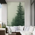 thumbnail image 1 of Idea4wall 3pcs Green Pine Trees Nursery Decor Stick Wallpaper Removable Wall Murals Large Wall Stickers for Home Decoration, 96"x72", 1 of 5