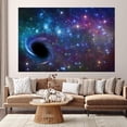 thumbnail image 1 of Idea4wall 3pcs Wormhole In Space Stick Wallpaper Removable Wall Murals Large Wall Stickers for Home Decoration, 48"x72", 1 of 5