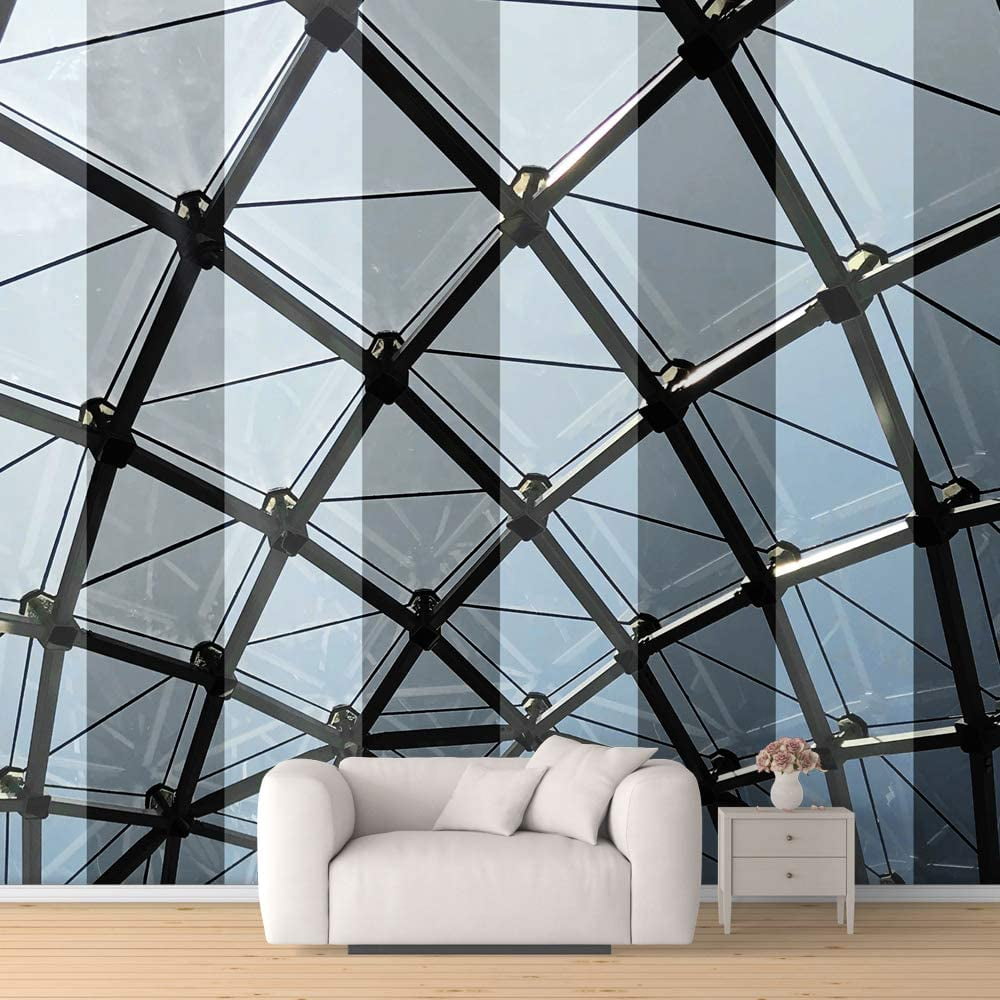 Idea4wall 4pcs Geometric Peel and Stick Wallpaper Removable Wall Murals ...