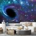 thumbnail image 1 of Idea4wall 5pcs Wormhole In Space Stick Wallpaper Removable Wall Murals Large Wall Stickers for Home Decoration, 96"x120", 1 of 5