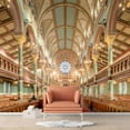 thumbnail image 1 of Idea4wall 6pcs Church Peel and Stick Wallpaper Removable Wall Murals Large Wall Stickers for Home Decoration, 100"x24", 1 of 5
