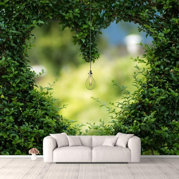 Idea4wall 6pcs Vintage Pictures Collage Peel and Stick Wallpaper Removable Wall Murals Large Wall Stickers for Home Decoration, 100"x24"