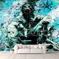 thumbnail image 1 of Idea4wall 6pcs Vintage Pictures Collage Peel and Stick Wallpaper Removable Wall Murals Large Wall Stickers for Home Decoration, 100"x24", 1 of 4