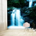 thumbnail image 1 of Idea4wall 6pcs Waterfall Peel and Stick Wallpaper Removable Wall Murals Large Wall Stickers for Home Decoration, 100"x24", 1 of 4