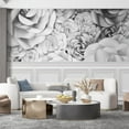 thumbnail image 1 of Idea4wall 7pcs 3D View Rose Pattern Stick Wallpaper Removable Wall Murals Large Wall Stickers for Home Decoration, 48"x148", 1 of 5