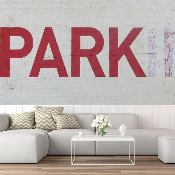 Idea4wall 8pcs Street Art Graffiti Swing Girl Stick Wallpaper Removable Wall Murals Large Wall Stickers for Home Decoration, 72"x192"