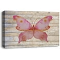 thumbnail image 1 of Idea4wall Vintage Canvas Wall Art Colorful Butterfly Canvas Prints for Home Wall Decor, 32"x48", 1 of 5