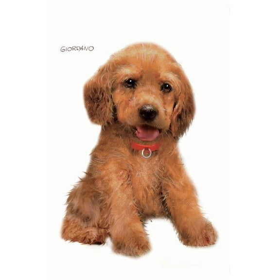 IdeaStix Golden Retriever II Dog Pet-Sticker - Original Premium Double-Sided Peel & Stick Dog Applique for Sliding Glass Door and Windows - Washable - Heat and Water Resistant - UV Ink Printed