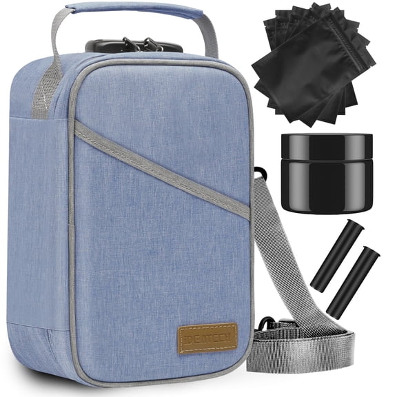 Fairwin Smell Proof Bag with Combination Lock, Smell Proof Containers Travel Storage Bags