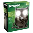 thumbnail image 1 of IdeaWorks JB7682 Decorative LED Motion Sensor Hooting Owl Light, Black, 1 of 6