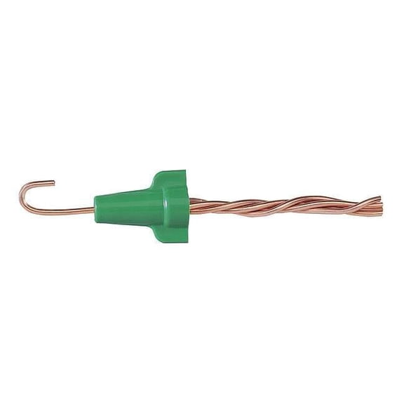 Ideal 30-092 Greenie Grounding Wire Connector, Model 92, Green, 100/box