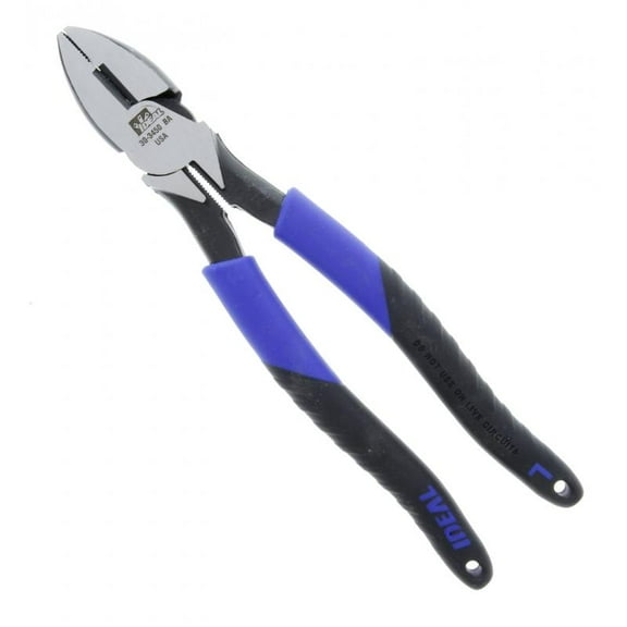Ideal 30-3450 Linesman Plier Smart Grip 9 Inch