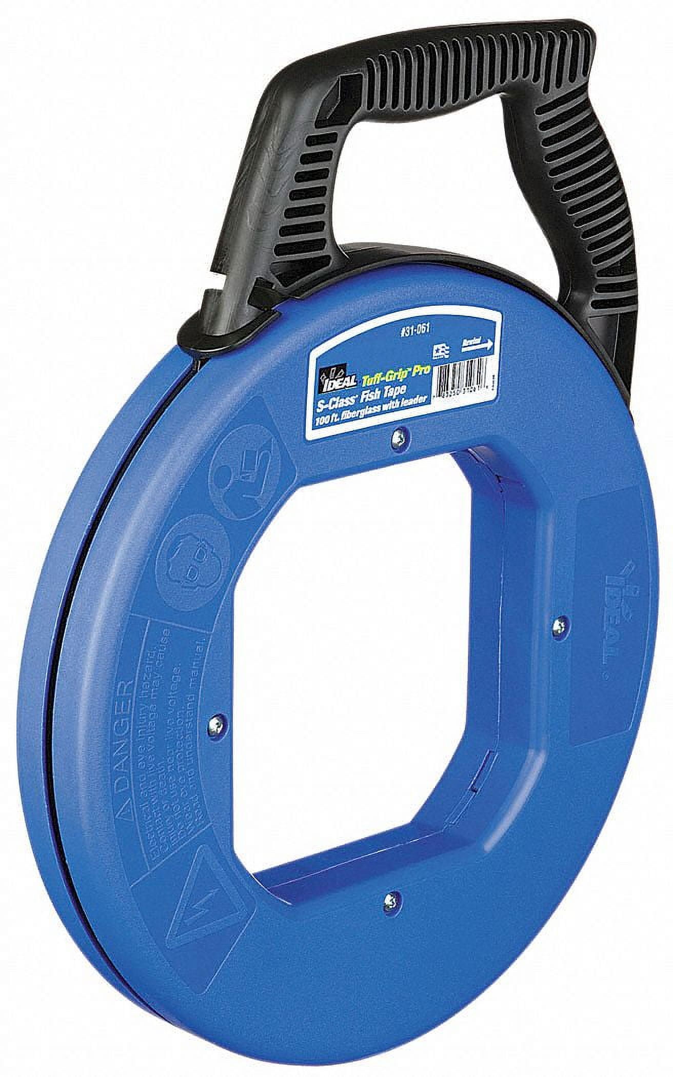 Ideal 31061 SClass Fiberglass Fish Tape, 100ft