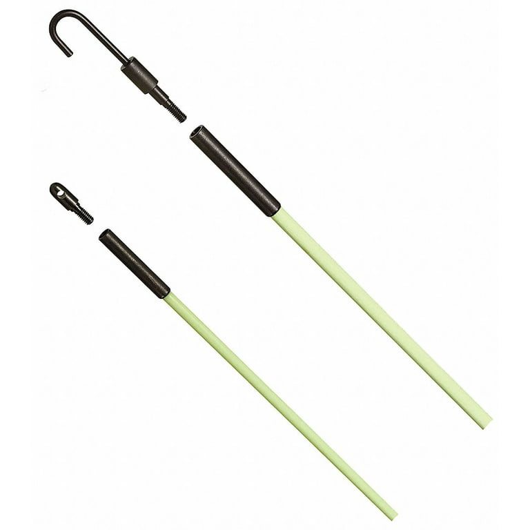 Ideal 31-631 Tuff-Rod-#153; Extra Flex Glow Fishing Pole 12 ft. Kit 