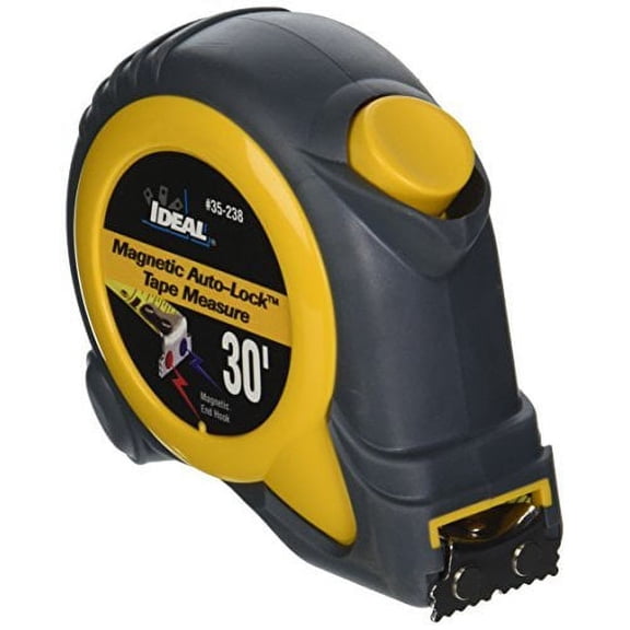ideal 35-238 magnetic-tip measuring tape, 30-foot