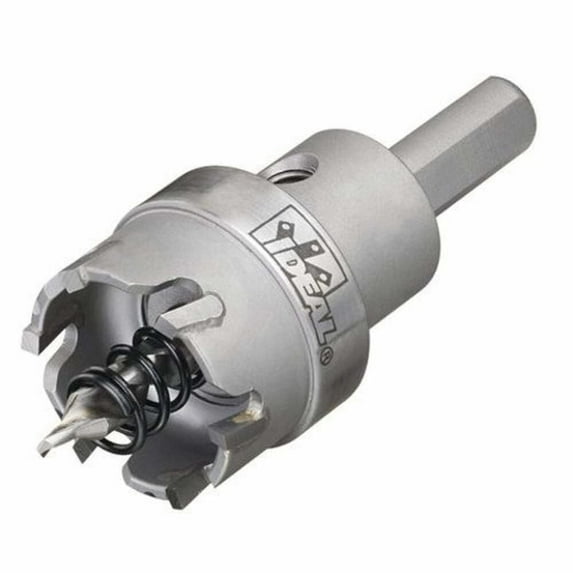 Ideal Industries Tko 1 Inch Carbide-Tipped Hole Cutter For Sheet Metal And Steel