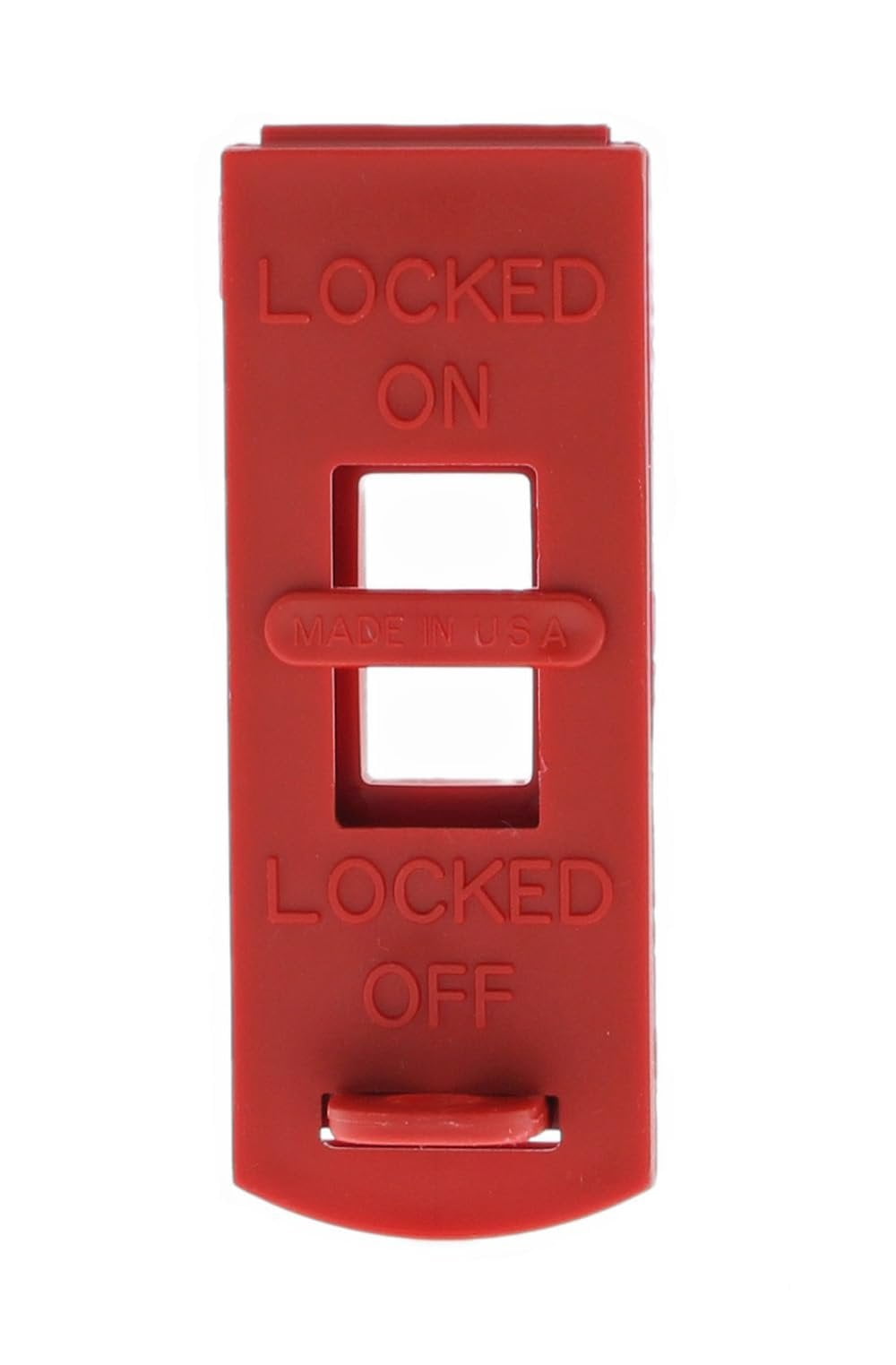 Ideal 44-789 Wall Switch Security Lockout Device On/Off card Of 1 Red ...