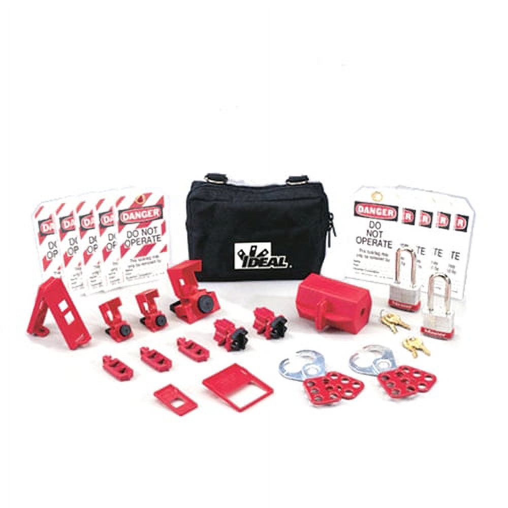 Ideal 44971 Standard LockoutTagout Kit