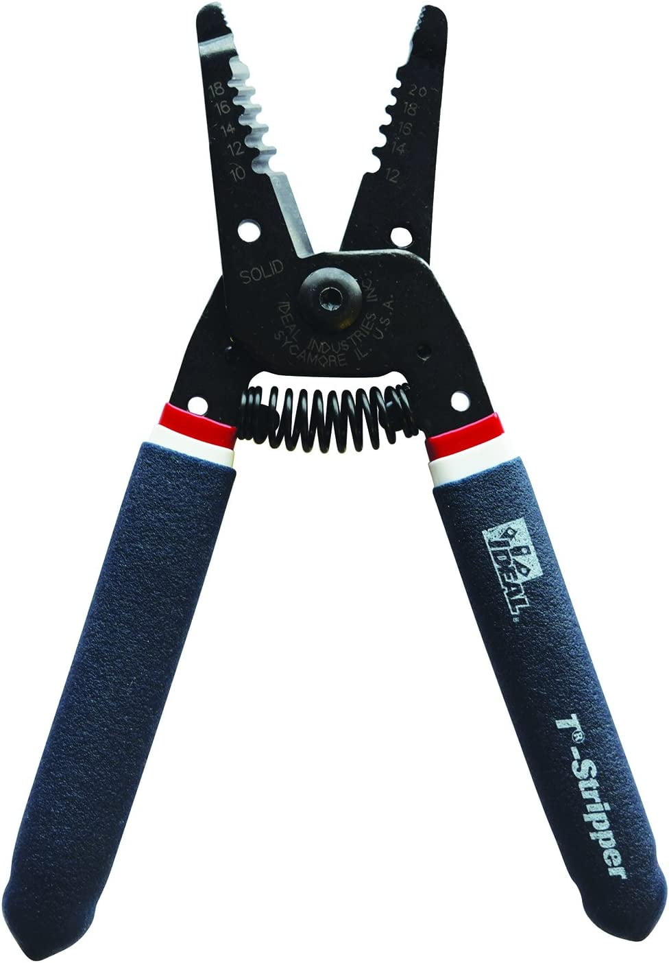 Ideal 45-119 Red, White and Blue T-Stripper Wire Strippers