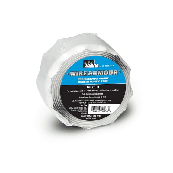 Ideal 46-2228-1X10 Rubber Mastic Tape
