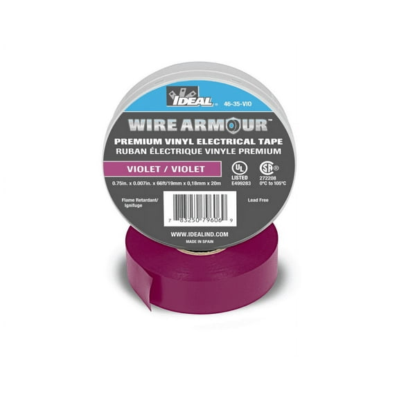Ideal 46-35-VIO Color Coding Electrical Tape - Violet