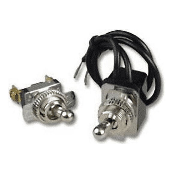 Ideal 774018 Bat Toggle Switch, SPST, O-F, Wire Leads