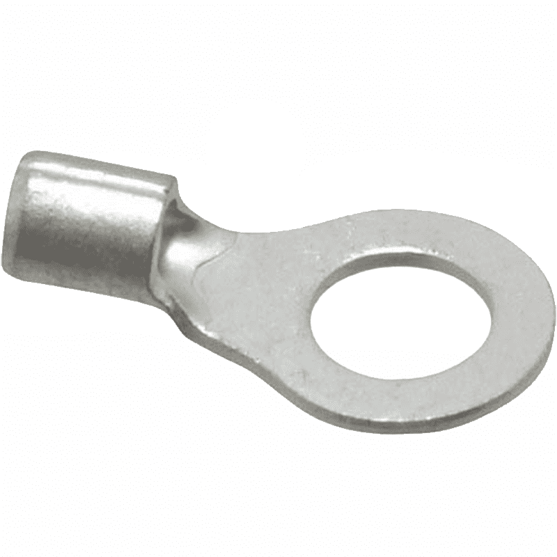 Ideal 83-0341 Non-Insulated Ring Terminal, 12-10 AWG, #10 Stud, 250/Box