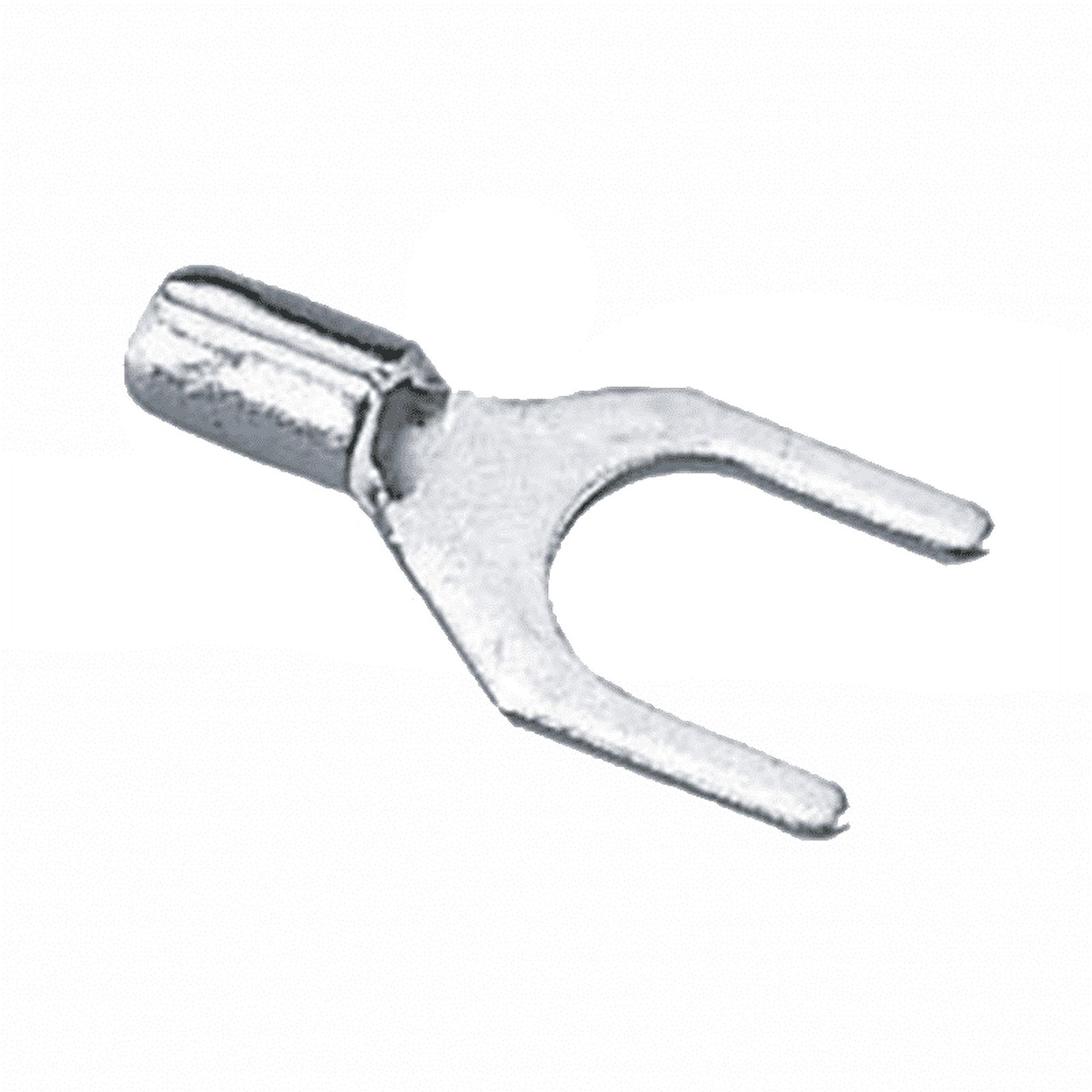 Ideal 83-6171 Non-Insulated Spade Terminal, 16-14 AWG, #10 Stud, 250 ...