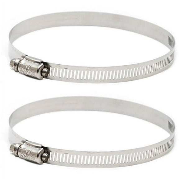 Ideal Boat Worm Drive Clamp 620072706 | 3 To 5 Inch SAE Size 72 (pair)