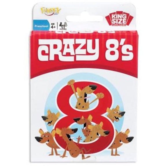 Ideal Crazy 8's Card Game