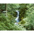thumbnail image 1 of Ideal Décor Waterfall In Spring Wall Mural, 1 of 2