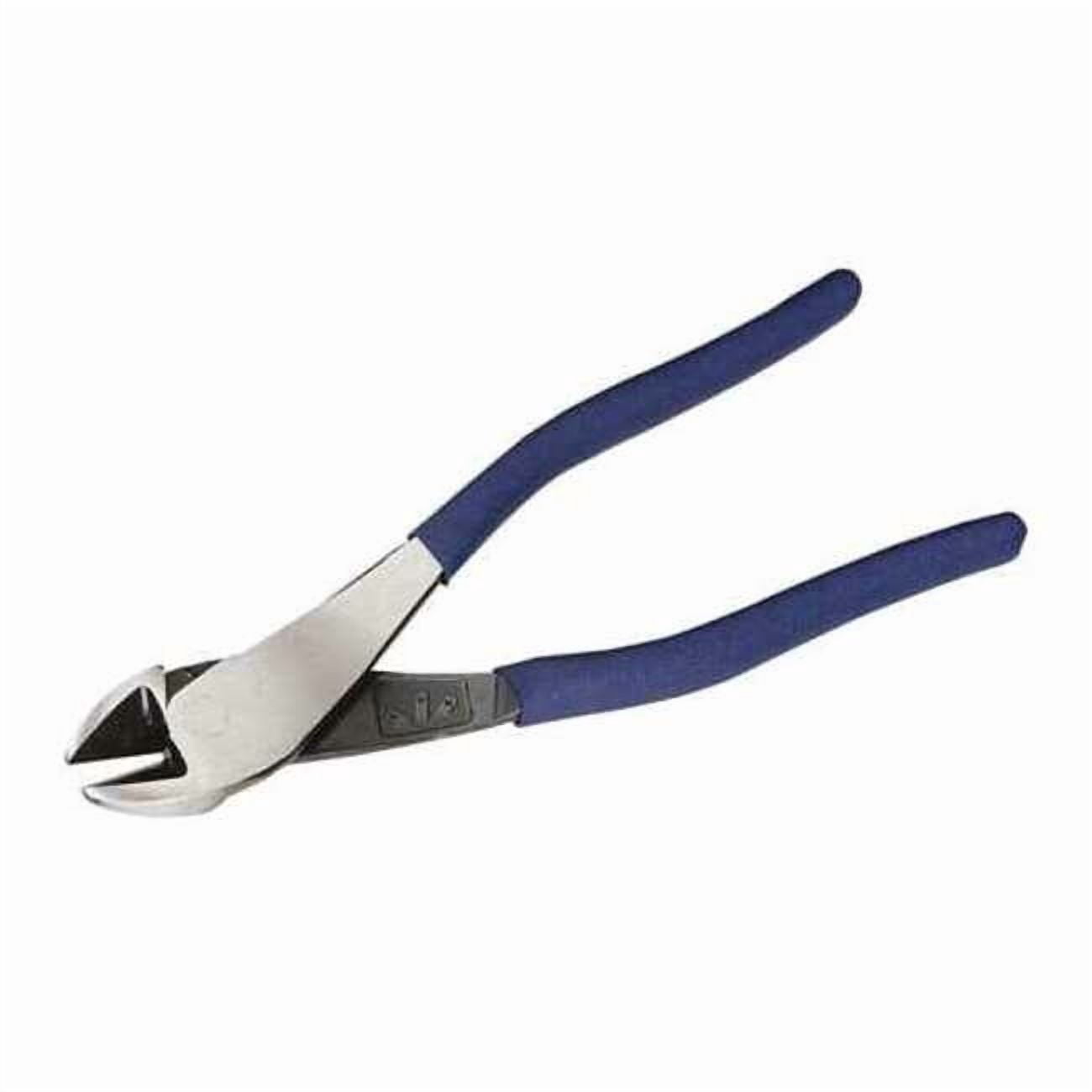 Ideal 8 in High Leverage Diagonal Cutting Plier Flush Cut Uninsulated 30-029