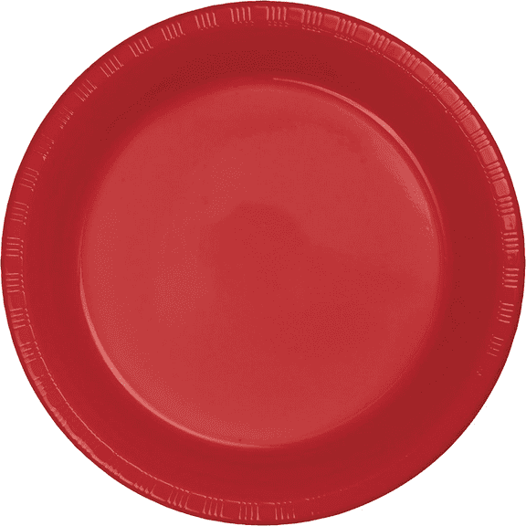 Ideal Dining 7 Inches Disposable Salad Plastic Plates