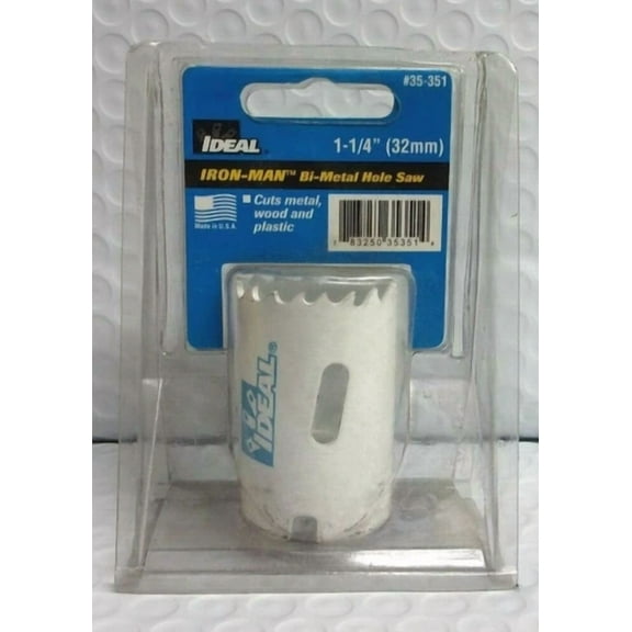 Ideal Electrical 35-351 1 1/4 In. Ironman Bi-Metal Hole Saw
