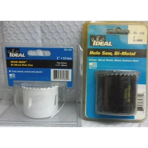 Ideal Electrical 35-362 2 In. Ironman Bi-Metal Hole Saw