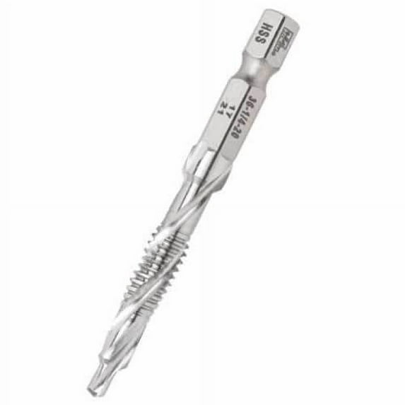 Ideal Electrical 36-1/4-20 1/4 Hex, 1/4-20 NC Drill Tap with SmoothStart Tip