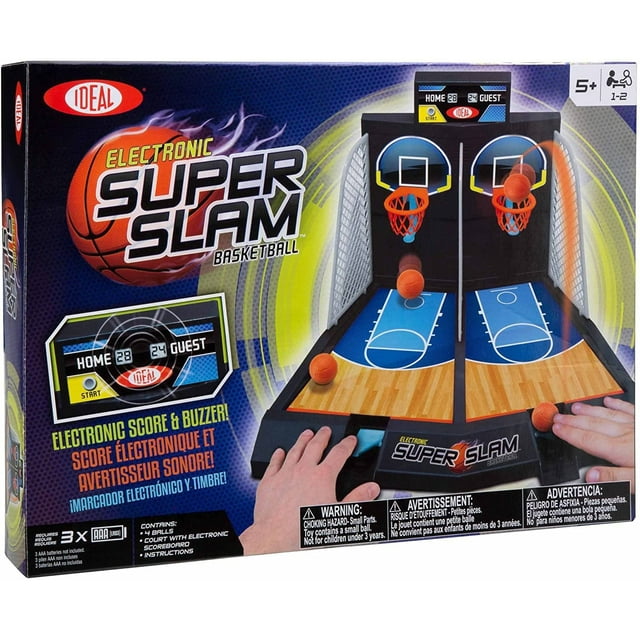 Ideal Electronic Super Slam Basketball Tabletop Game