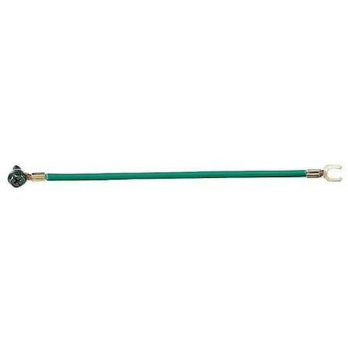 Ideal Grounding Tail,No 10 Fork,Green,Pk50 30-3385