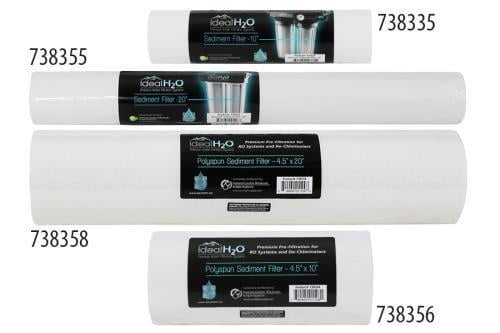 Ideal H2O Polyspun Sediment Filter 4.5 in x 20 in