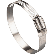 Ideal HY-GEAR Stainless Steel Worm Gear Hose Clamps - Single Pack   Garden & Landscape Use, Standard Connection