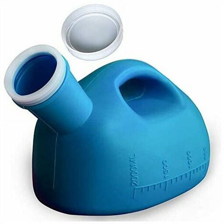 Ideal Hospital, Incontinence, Elderly \u0026 Travel Use Large Capacity Lid Urinal, 2000ml for Men