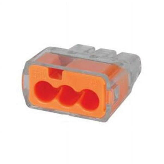 Ideal Industries 30-1034P Ideal 34 In-Sure 4-Port Connectors, Yellow - Pack of 100