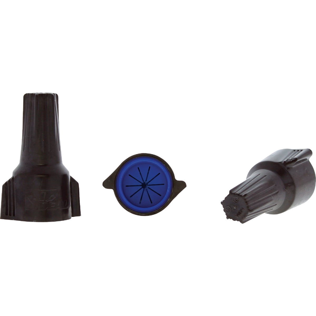 Ideal Industries 30-1163 Gray/Dark Blue Weatherproof Wire Connector 15 Count