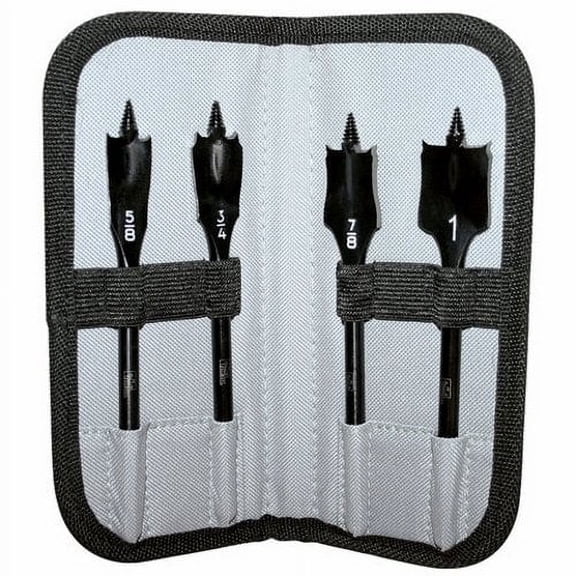Ideal 36-432 Power-Spade 5/8", 3/4", 7/8", 1" Bits Kit