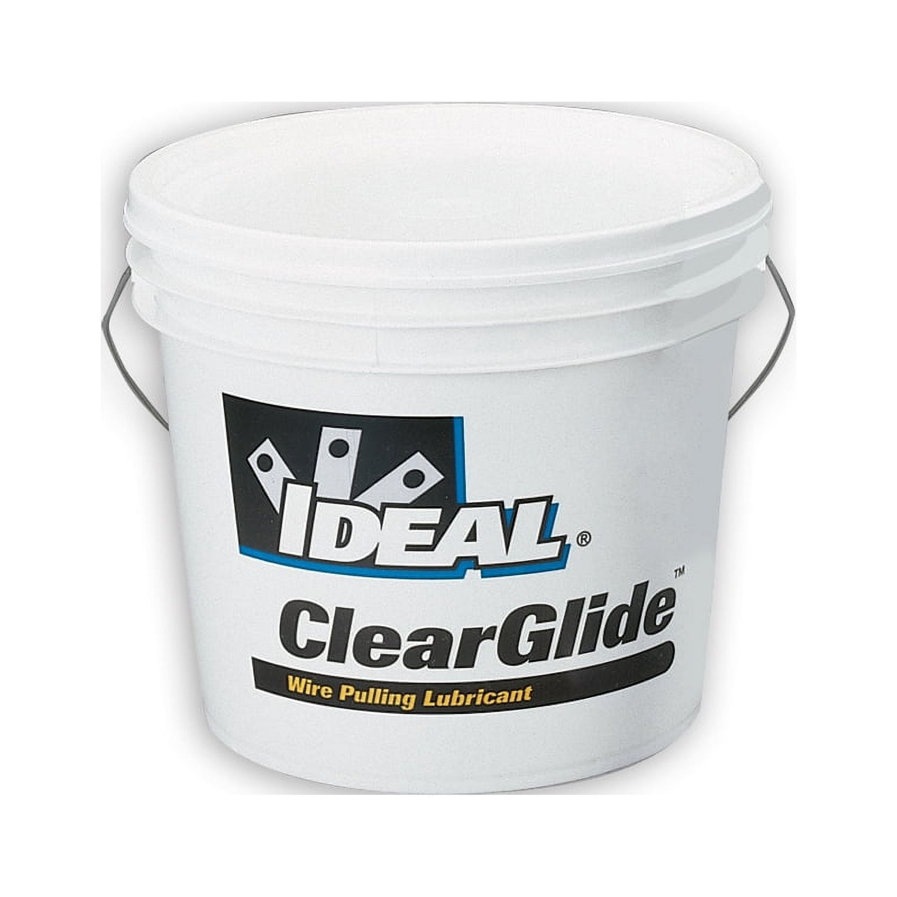 Ideal Industries ClearGlide 31-381 Wire Pulling Lubricant Bucket, 1 Gallon - Clear