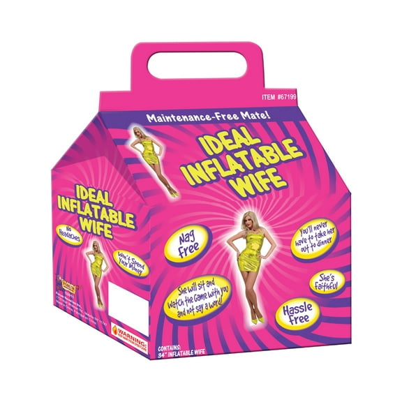 Ideal Inflatable Wife 34"Tall, Maintenance Free