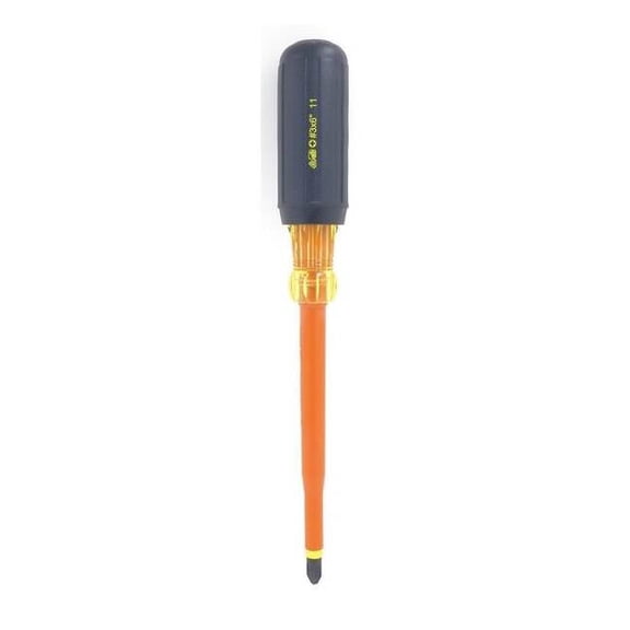 Ideal Insulatd Screwdriver,Phillips,#3x6",Rnd 35-9196