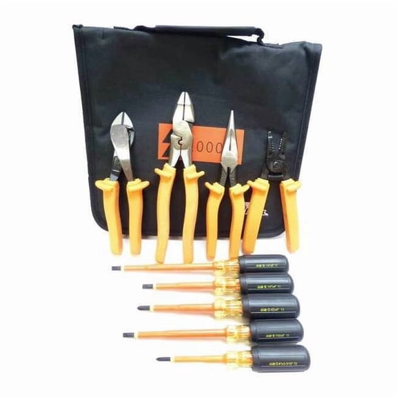 Ideal Insulated Tool Set,9 pc. 35-9108