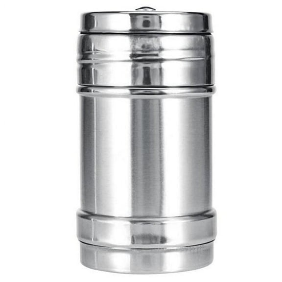 Ideal Kitchen Present, Stainless Steel Salt Shaker With Clear Glass Body And Adjustable Pour Holes For Precise Seasoning Control In Your Cooking Space