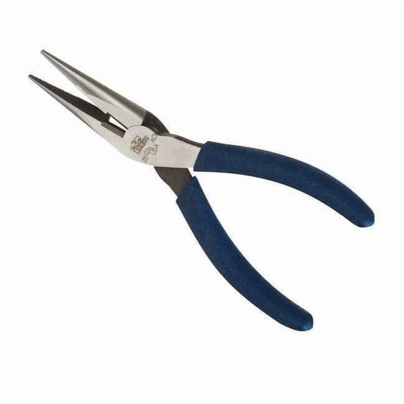 Ideal 6 in Long Nose Plier,Side Cutter Dipped Handle 35-036